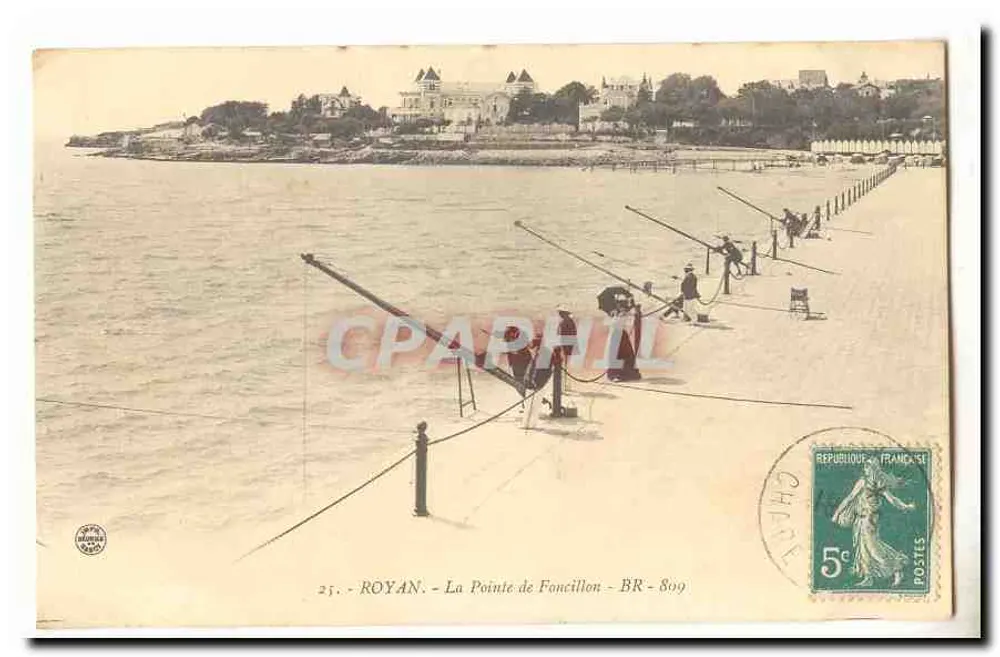 Royan - A Ponta de Fonceillon — BR-809, editada por Royan - Frente
