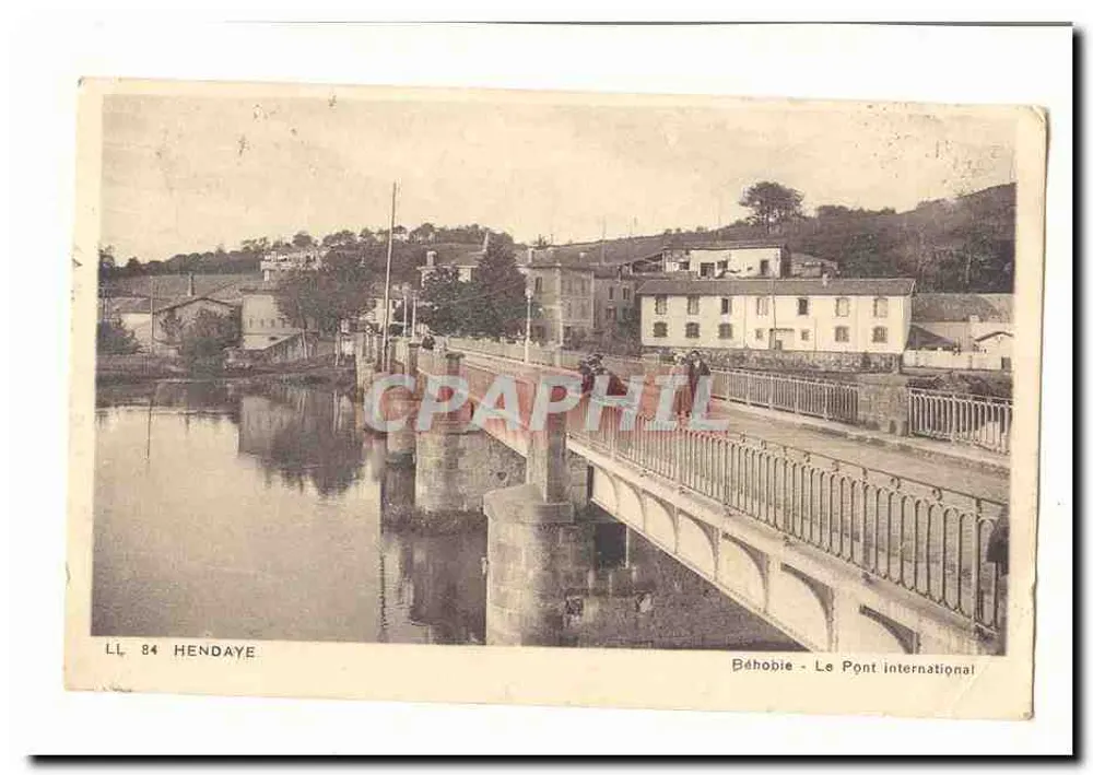 Béhobie - O Ponte internacional — Hendaye, 84 - Frente