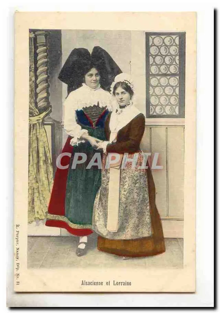 Alsacienne und Lorraine — K. Purpurne, Nancy, Dep. Meuse, Nr. 81 - Vorderseite