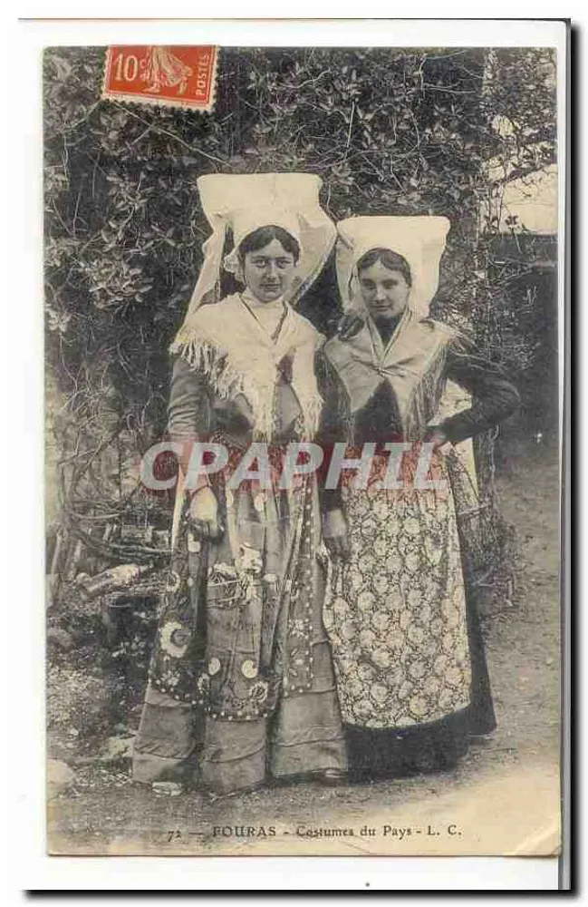 Fouras - Trajes do País - L. C. - Frente