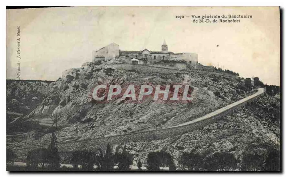 Heiligtum Notre-Dame de Rochefort — Allgemeiner Blick — J. Bernard, Nîmes - Vorderseite