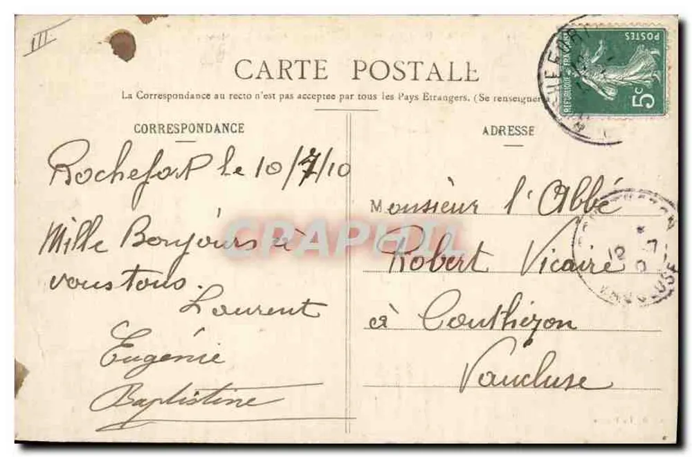 Notre-Dame-de-Grâce — Gipfel der Heiligen Berg — Verleger: La Gloche, Nr. 142 - Rückseite