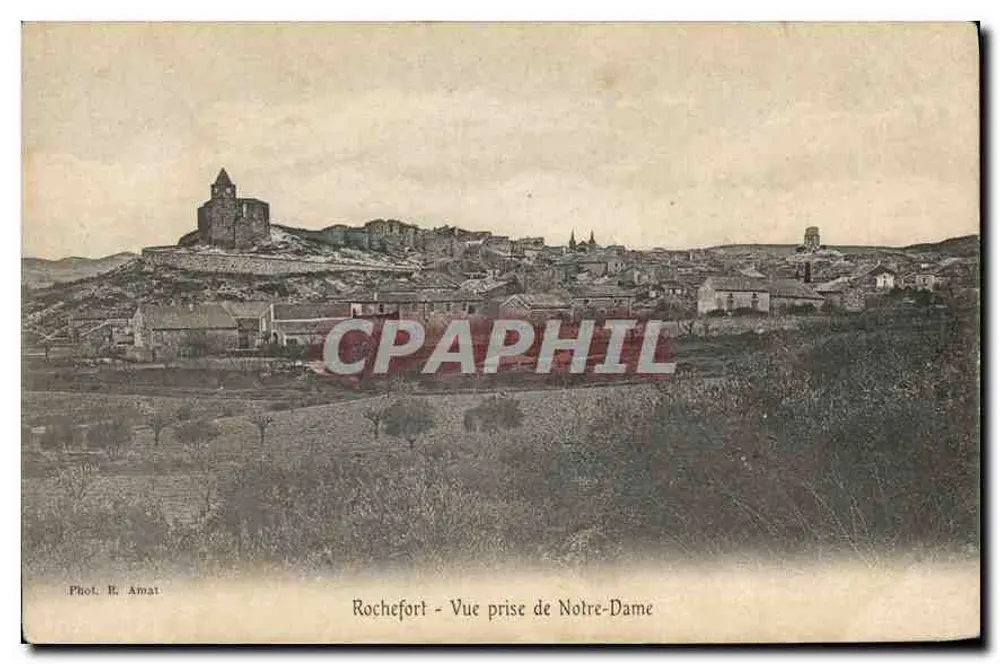 Rochefort - Vista tirada da Igreja de Nossa Senhora — Fot. R. Amat - Frente