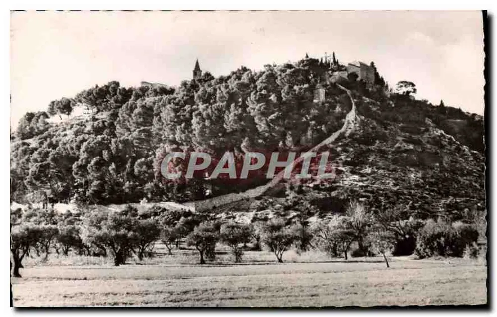 Die heilige Berg — Rochefort-du-Gard (Gard) — Originalfoto - Vorderseite