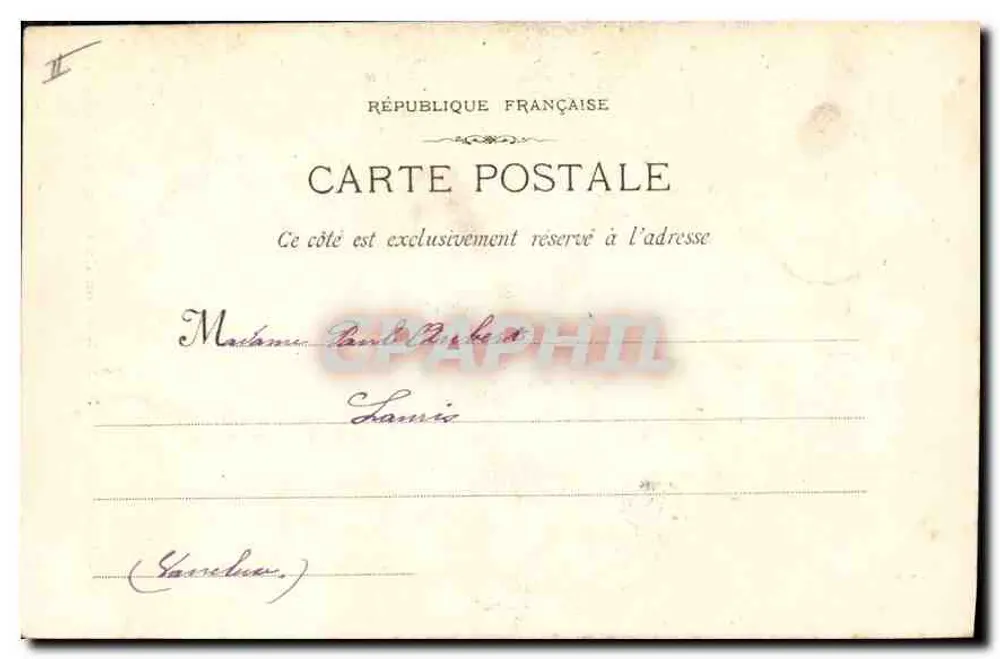 N.-D. de Rochefort — 1. Station des Weges des Kreuzes — Phototype E. Lacour, Marseille - Rückseite