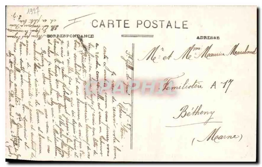 St-Gilles-du-Gard — Die Krypta und das Grabmal von St Gilles — COLL. E.C. n°8 - Rückseite