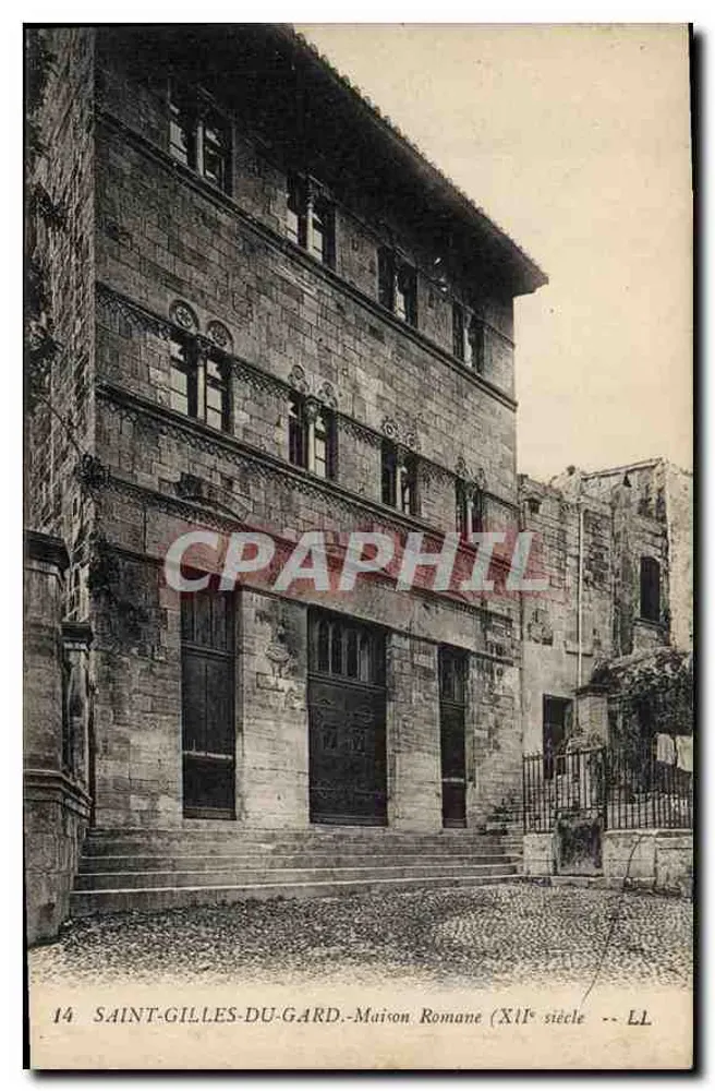 Saint-Gilles-du-Gard — Casa Romana (século XI) — LL - Frente