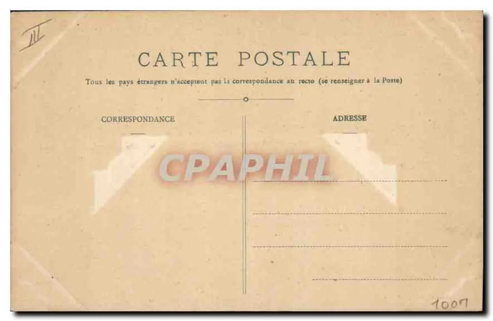 St-Gilles-du-Gard - A Igreja — editor anônimo, n° de série 18 - Verso