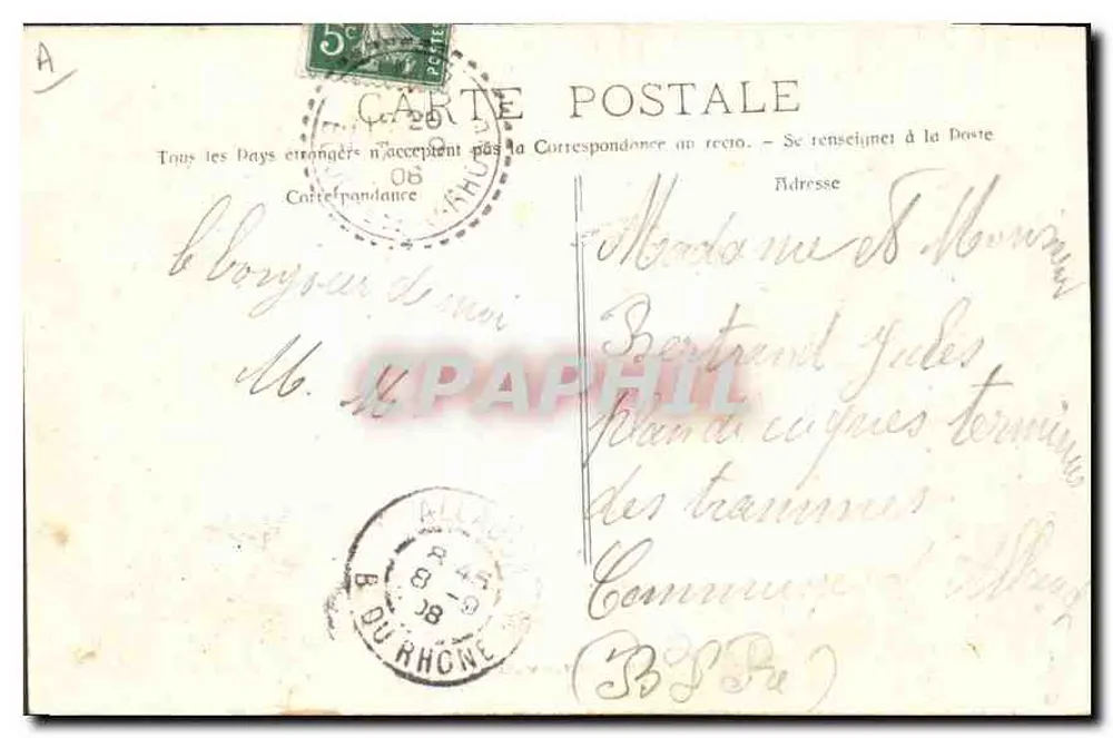 N.D. dos Anjos - O Col Sainte-Anne (Alt. 601 m.) — editor N. D. dos Anjos, n° 12 - Verso