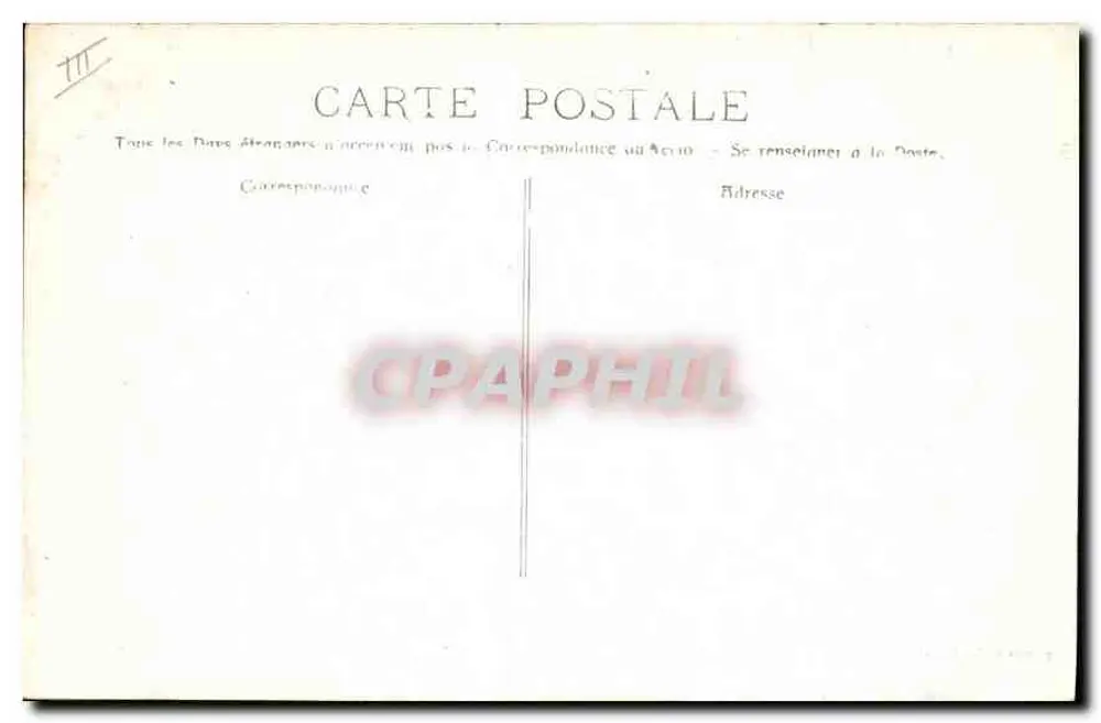 N.-D. dos Anjos - Vale do Tourdre — carta postal n°4 - Verso