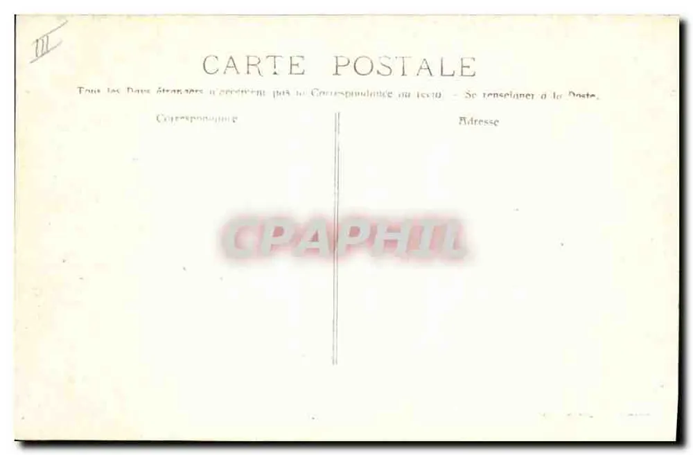 N.-D. dos Anjos - Vale do Tourdre — carta postal - Verso