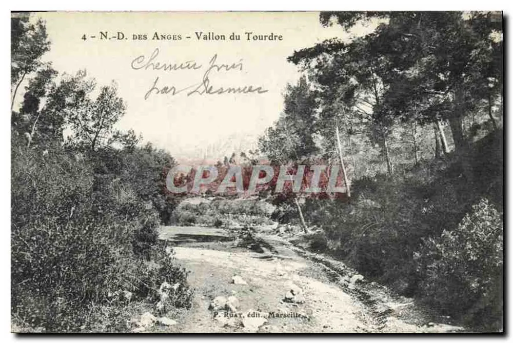 N.-D. dos Anjos - Vale do Tourdre — Caminho por Desmuer — P. Ruat, editor, Marselha - Frente
