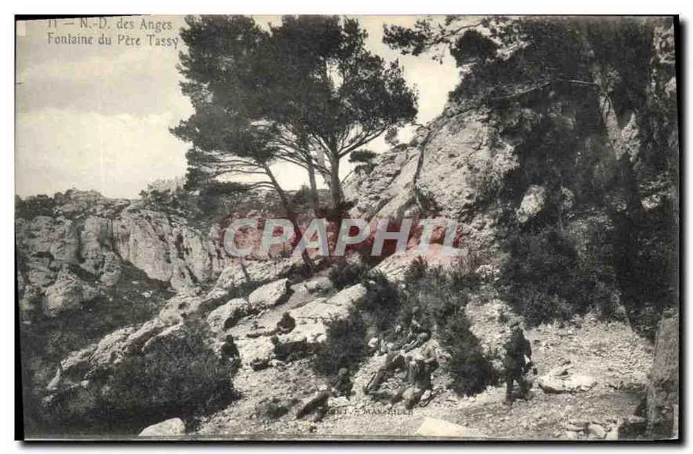N.-D. des Anges — Fontaine du Père Tassy — Verlag J. & Max-Hill - Vorderseite