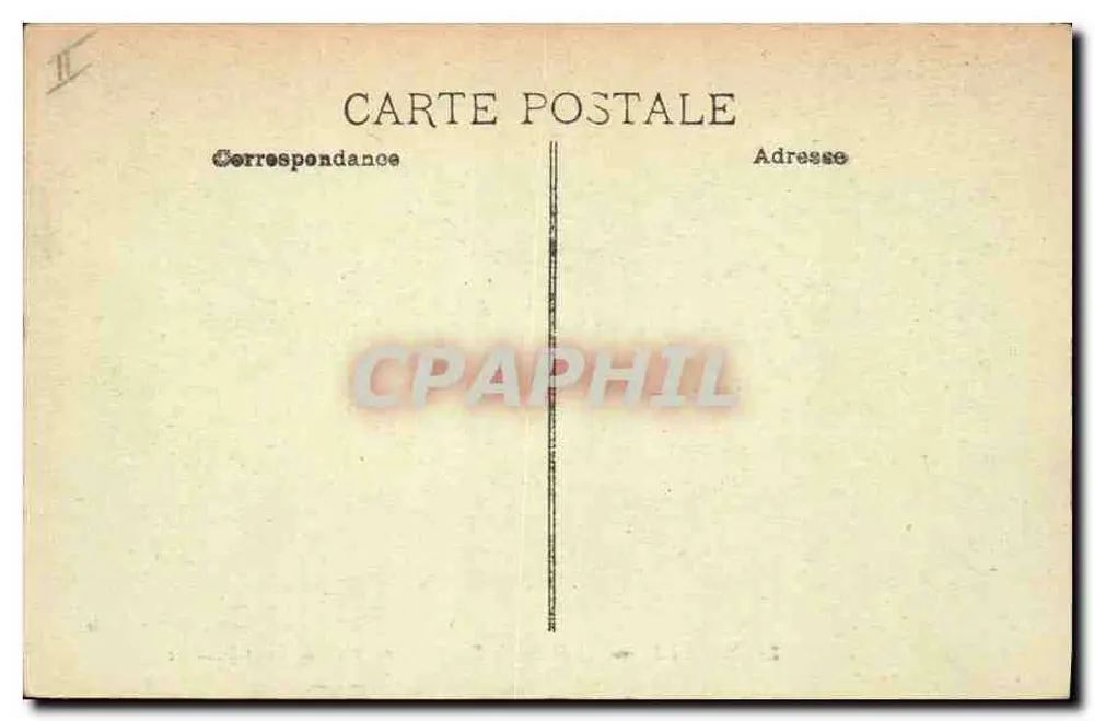 Les MILLES — Schloss Lanfanti, Park entworfen von Lendôtre — Carle Ausgabe - Rückseite
