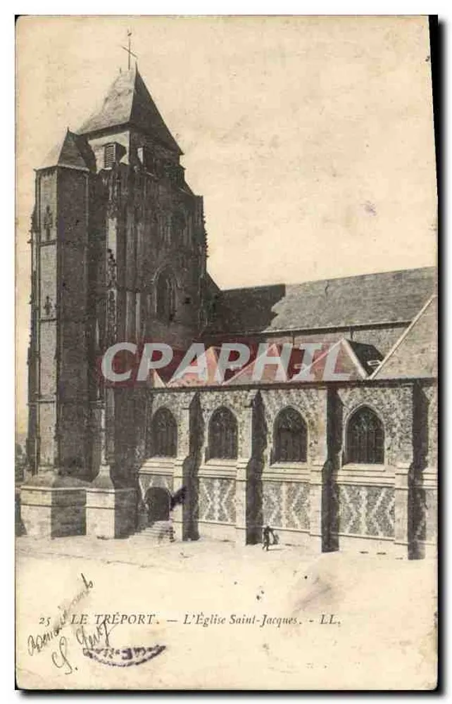 Le Tréport — A Igreja de São Jacó — LL, n°25 - Frente