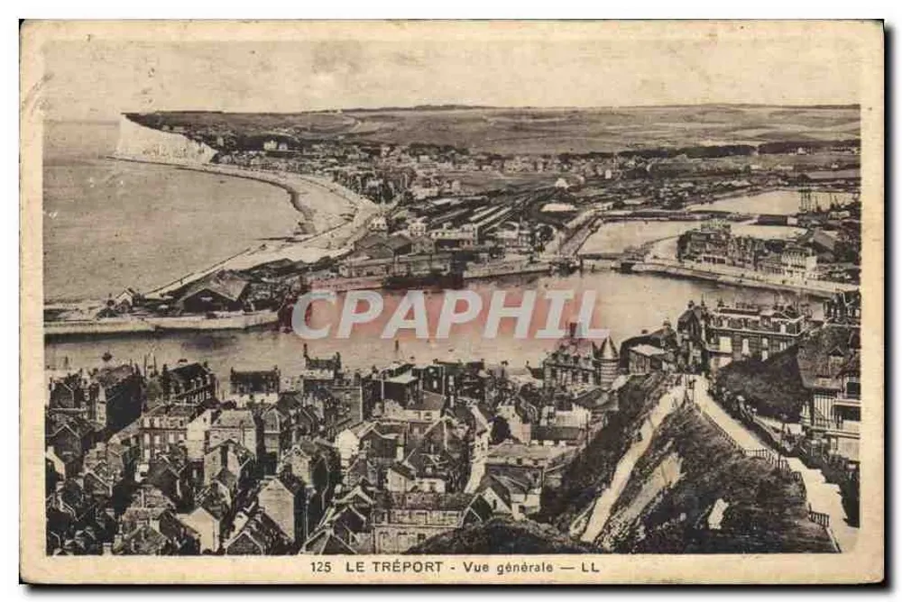Le Tréport — Ogólny widok — LL, n°125 - Awers