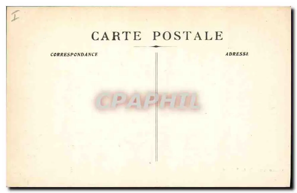 Le Tréport - A Ponte em tempo ruim — Edição Arnault, Le Tréport, n°123 - Verso