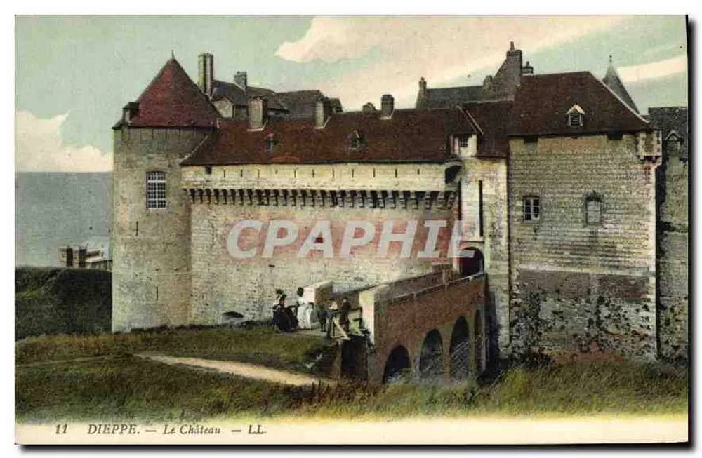 Dieppe — O Castelo — LL - Frente