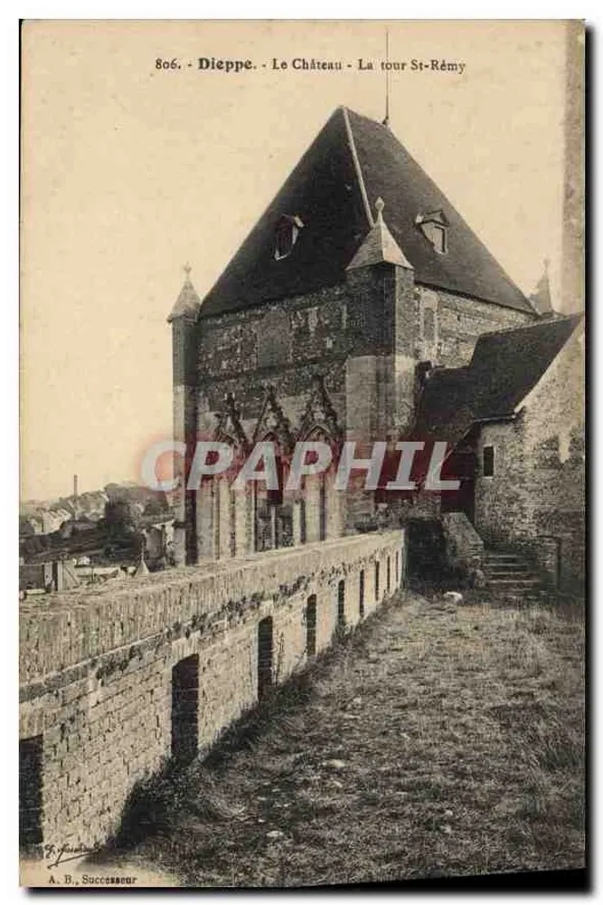 Dieppe - Das Schloss - Turm St-Rémy — A. B. Successeur, Nr. 806 - Vorderseite