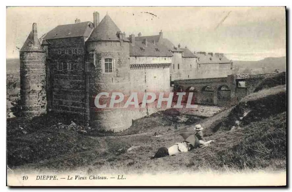 Dieppe — Il Vecchio Castello — LL. - Recto