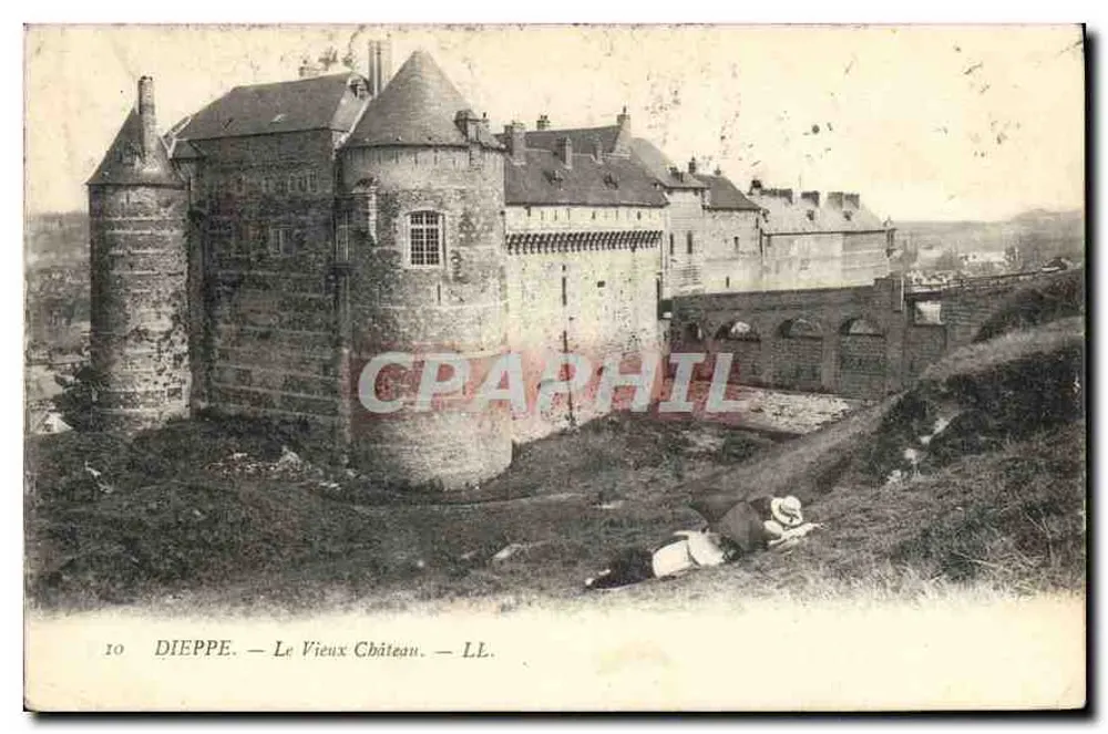 Dieppe — O Velho Castelo — LL. - Frente