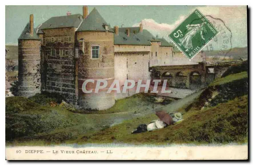 Dieppe — El Viejo Castillo — LL - Anverso