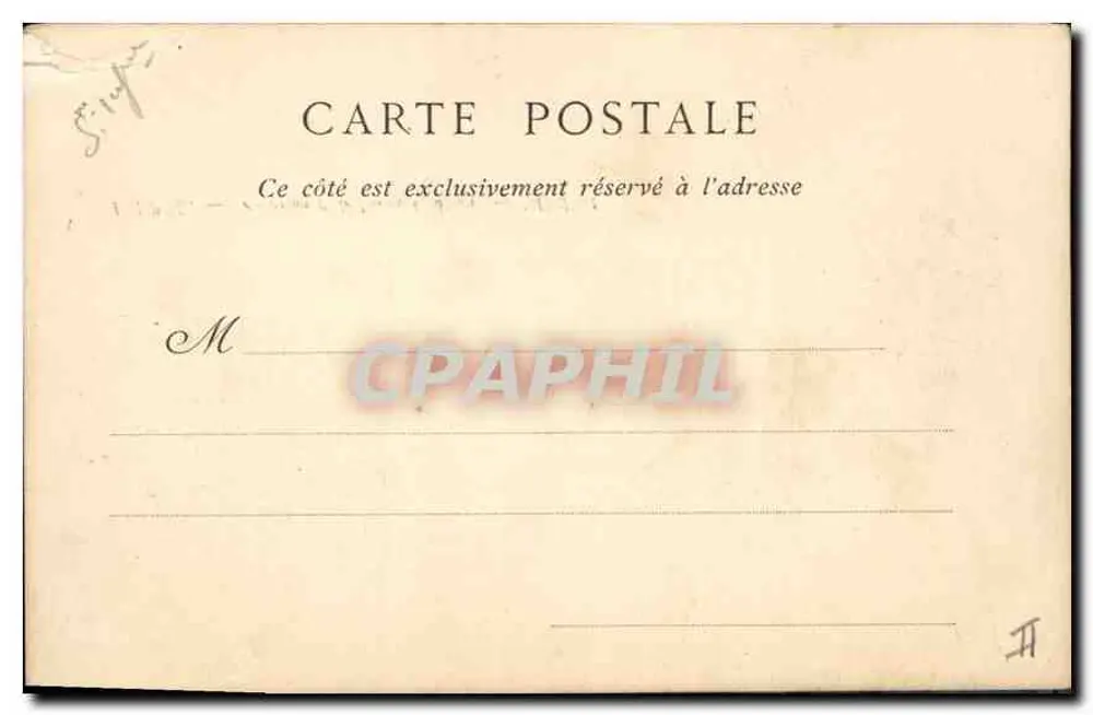 Dieppe — Das Casino und das Alte Schloss — ND Pbot - Rückseite