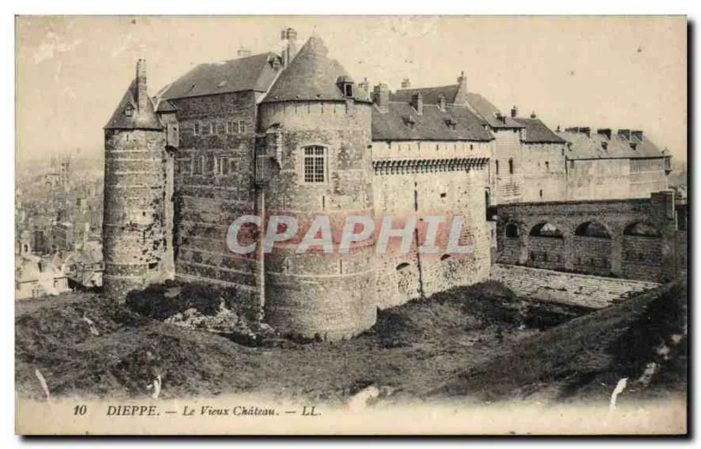 Dieppe — O Velho Castelo — LL. n°10 - Frente