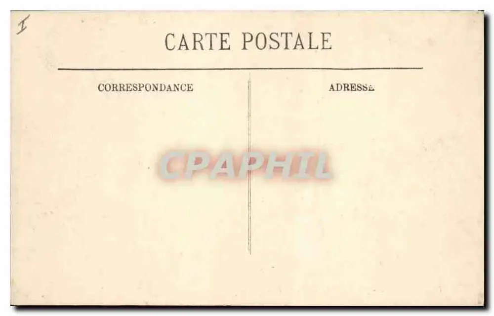 Dieppe — O Velho Castelo — LL. n°10 - Verso