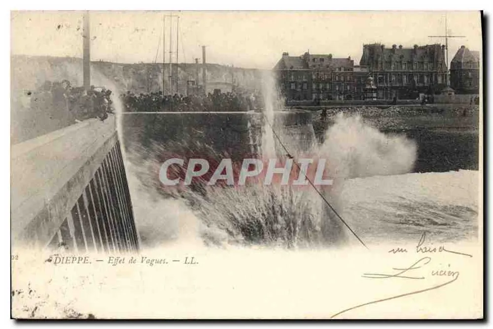 Dieppe — Efeito de Ondas — LL. - Frente
