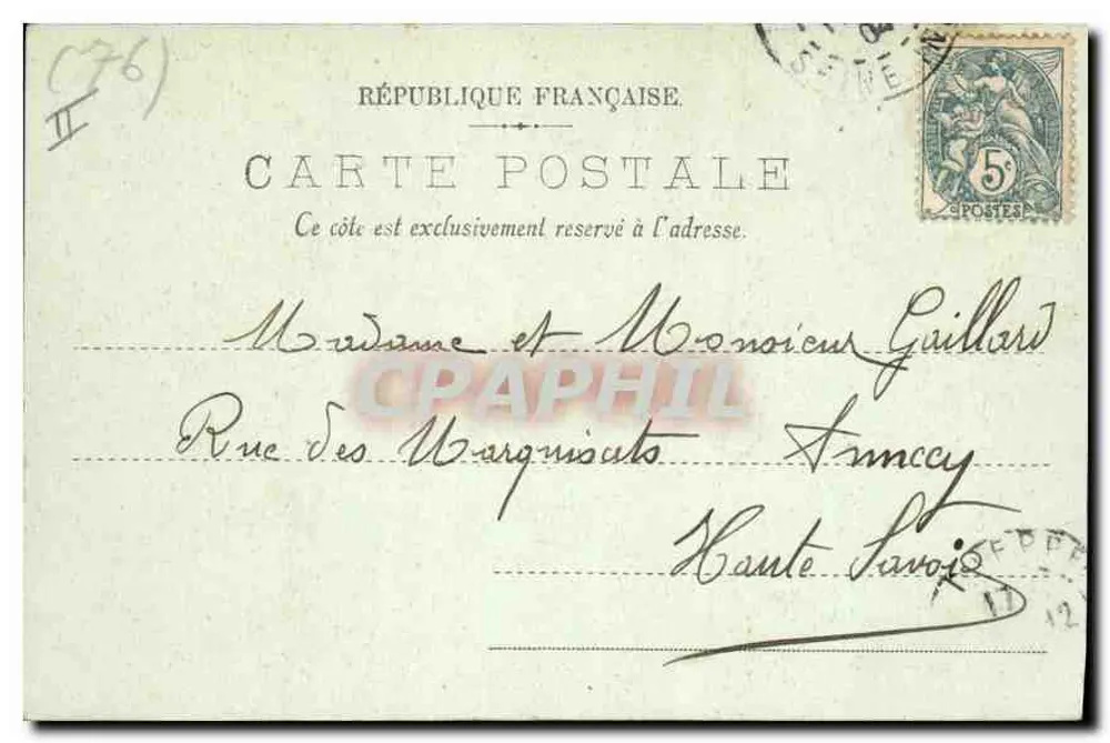 Dieppe — Efeito de Ondas — LL. - Verso