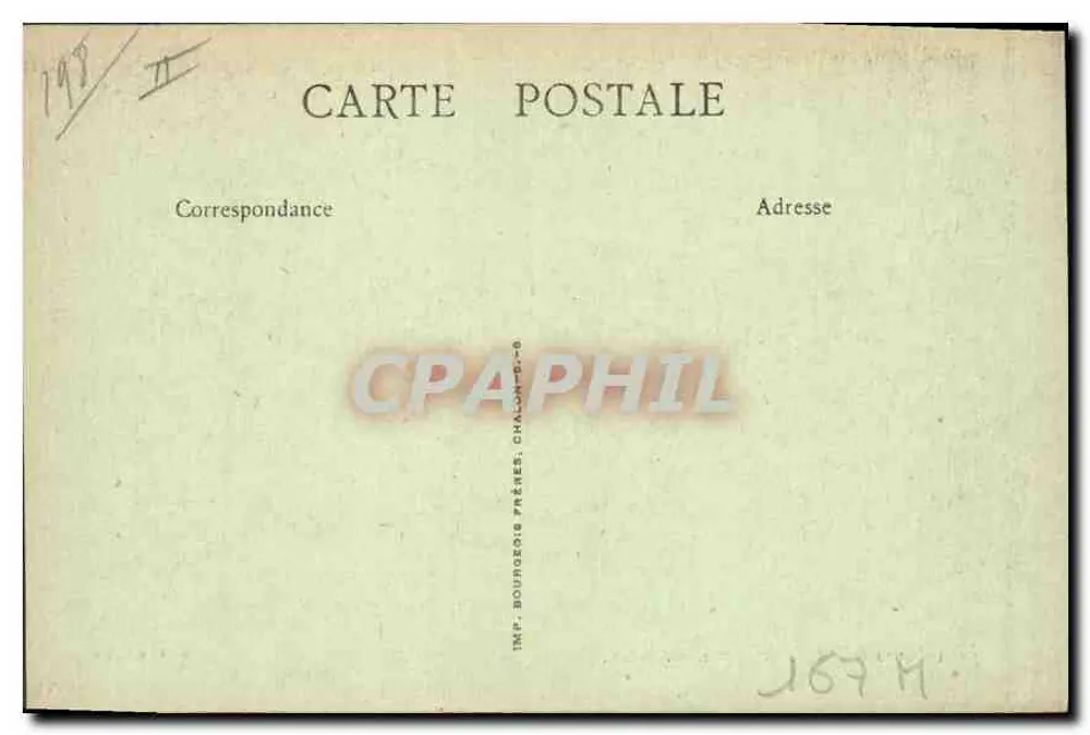 Jura-Touriste - Tannenwald im Winter — B. F. Chalons - Rückseite