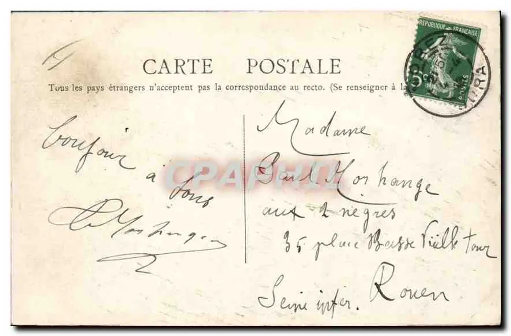 Vallee de Moirez bei St-Claude — Jura Touriste — Verlag Rougérois Frères, Cha'on-sonne - Rückseite