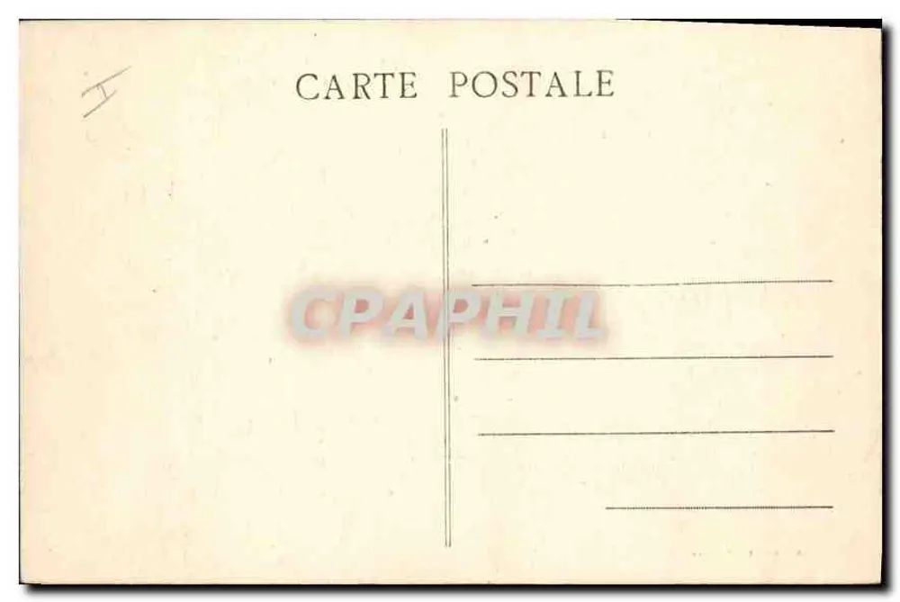 Der Gendarmeriekopf — Schneelandschaft — A. Sanibler, Oyonnax - Rückseite