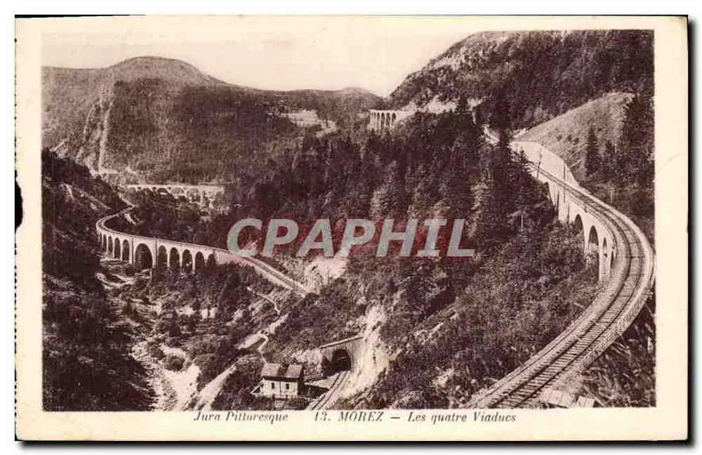 MOREZ — Die vier Viadukte — Jura Pittoresque 13 - Vorderseite