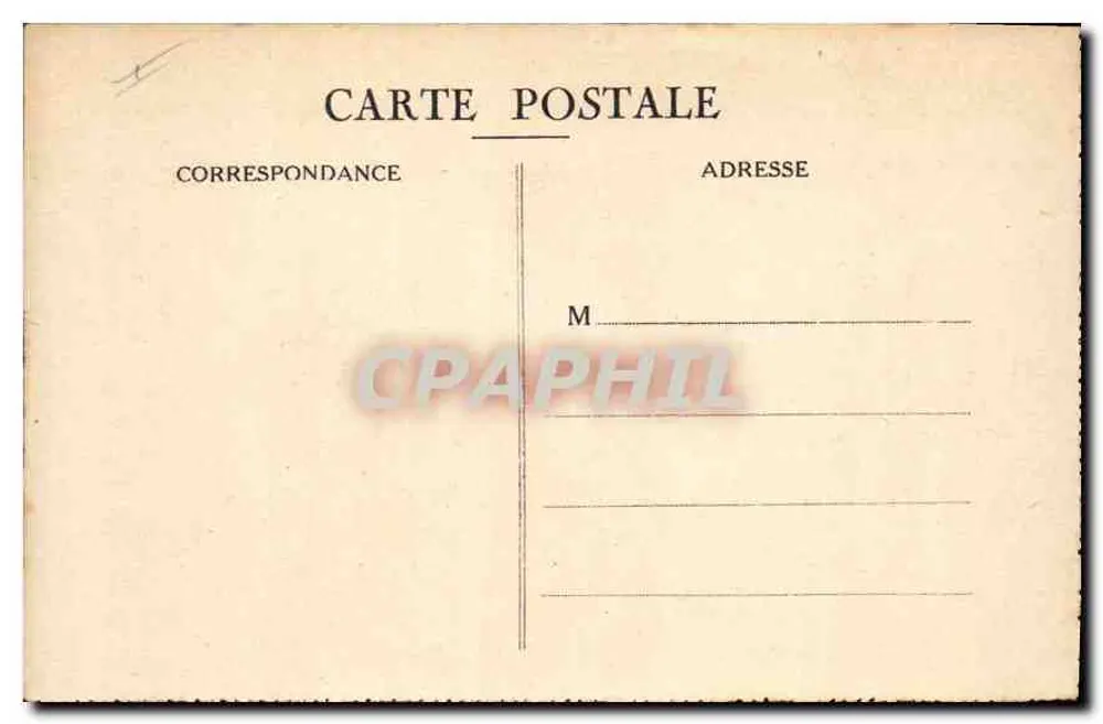 O Salto do Doubs — Almanach Vermat, Cl. Horizontes da França - Verso