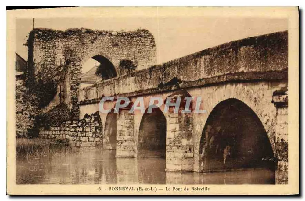 Bonneval (E.-et-L.) — O Pont de Boisville — Edição Castillon, Bonneval (E.-et-L.) - Frente