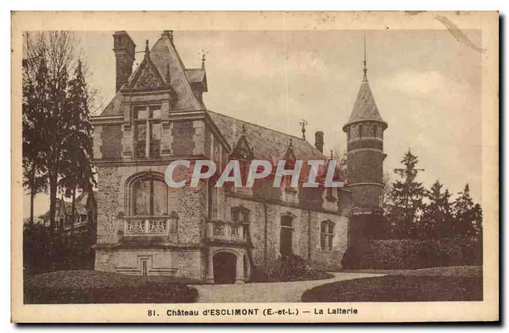 Castelo de ESCLIMONT (E.-et-L.) — A Laticínio - Frente