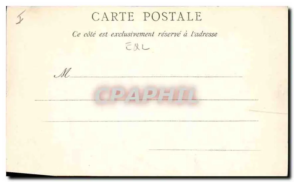 Montigny-le-Gannelon — O Castelo — Héliotypie de E. Le Dalky, Paris, n° 108 - Verso