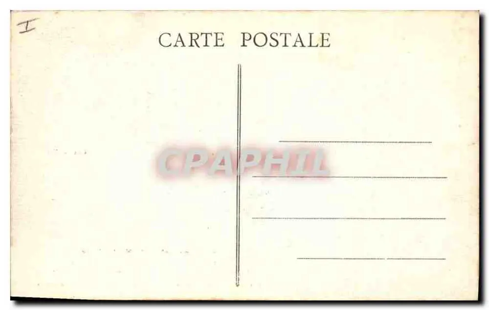 Ruinen des Schlosses Sorel — Enne-et-Loir — Poiret, Verlag - Rückseite
