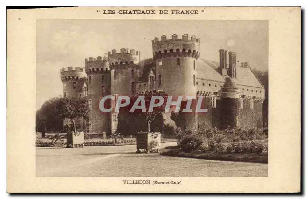 Schloss Villebon — Eure-et-Loir — Verlag: Dentelles Palace - Vorderseite