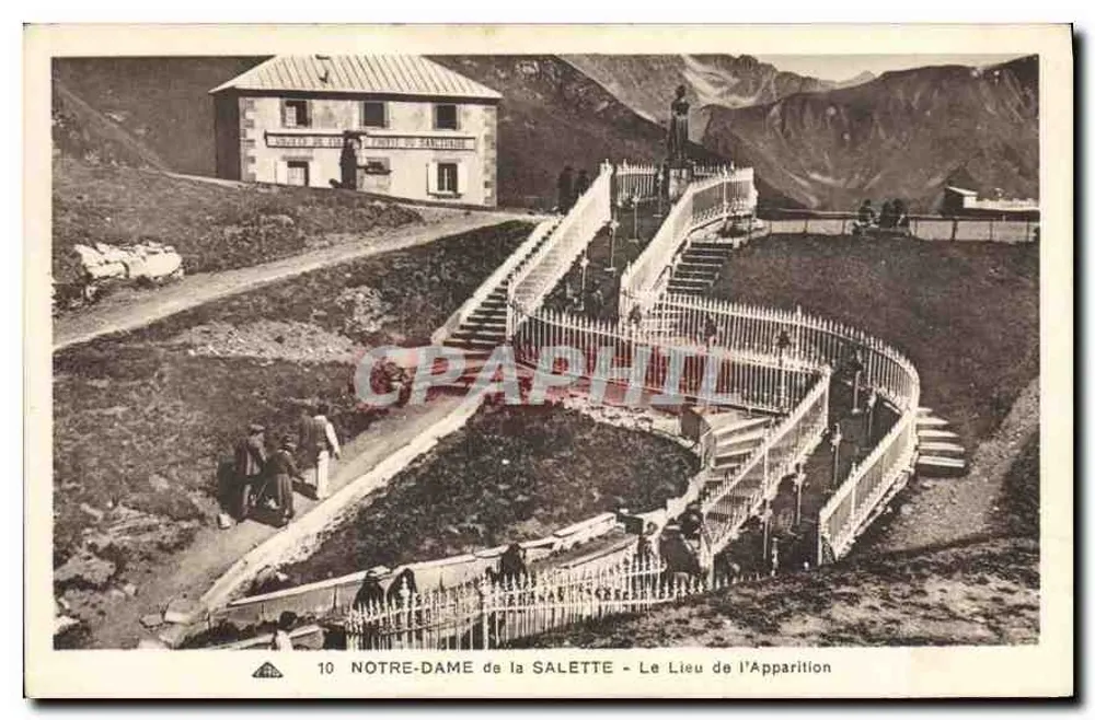 NOTRE-DAME de la SALETTE - Der Ort der Erscheinung — Sanctuaire de la Salette, Verlag NSD - Vorderseite