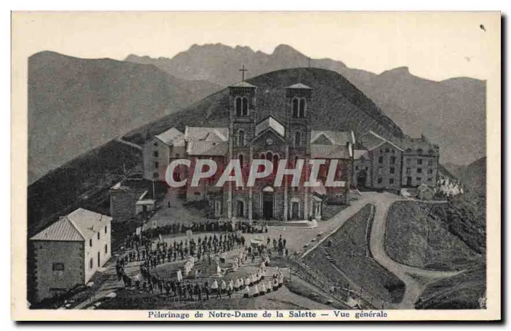 Pilgerreise zu Notre-Dame de la Salette — Allgemeiner Blick - Vorderseite