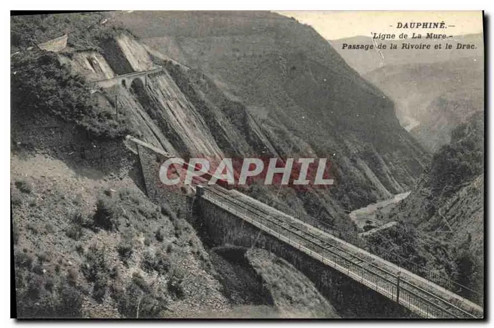 Dauphiné — Linie von La Mure — Passage der Rivoire und der Drac - Vorderseite