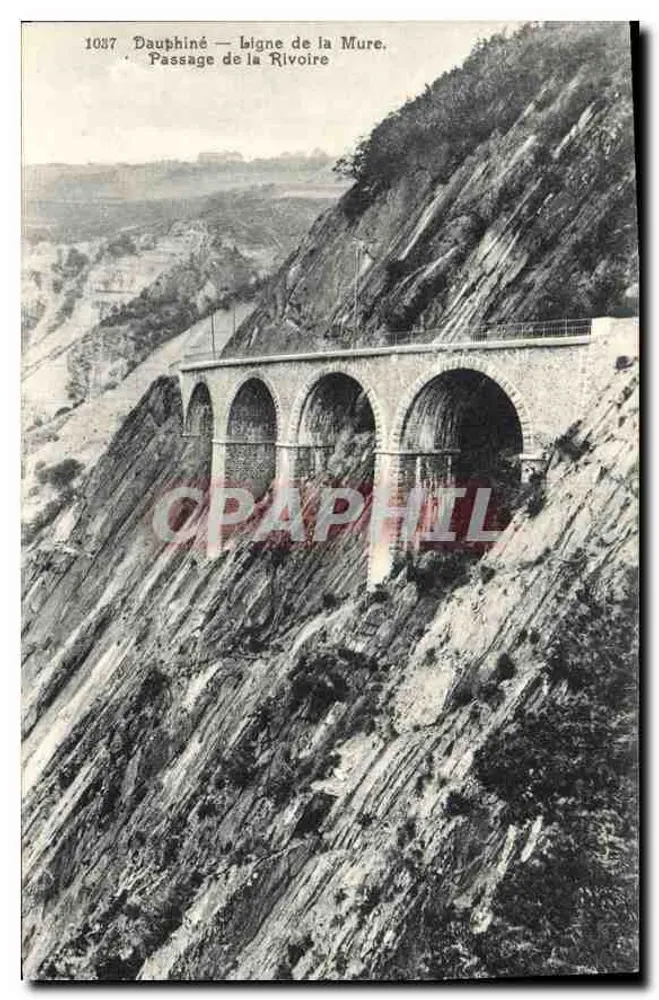 Dauphiné — Linie von La Mure. Passage der Rivoire — Papeterie des Alpes, Eug. Robert, Grenoble - Vorderseite