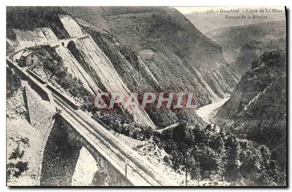 Dauphiné - Linie La Mure, Passage der Rivoire — unbekannter Verleger, Nr. 338 - Vorderseite