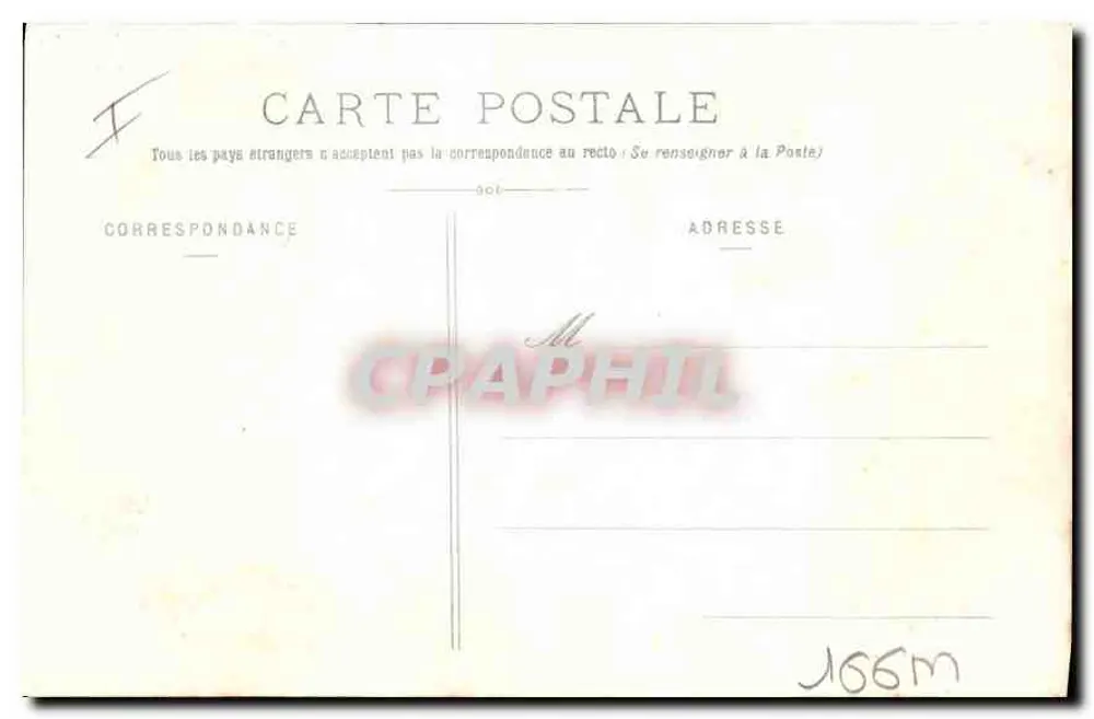Dauphiné - Linie La Mure, Passage der Rivoire — unbekannter Verleger, Nr. 338 - Rückseite