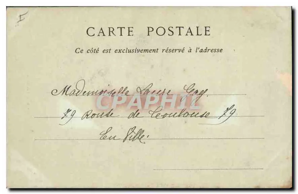 Sassenage — As Cuvas — Eug. Robert, Grenoble - Verso