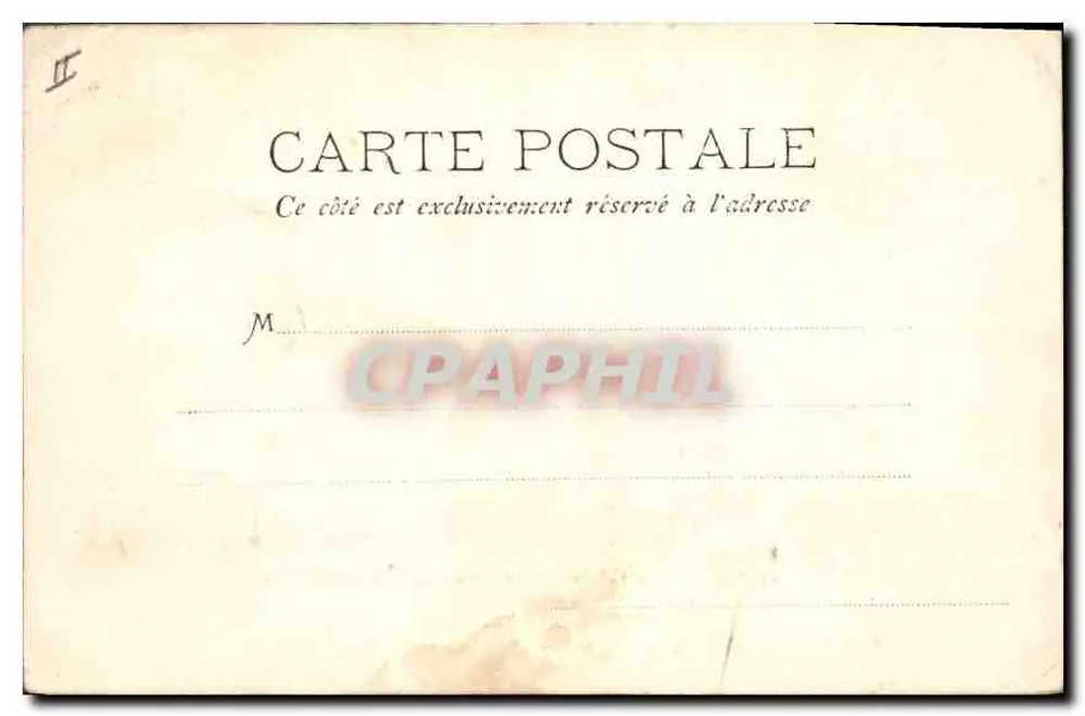Umgebung von Grenoble — Die Höhen von Sassenage und die Alpenkette — Papeterie des Alpes Eug. Robert, Grenoble - Rückseite