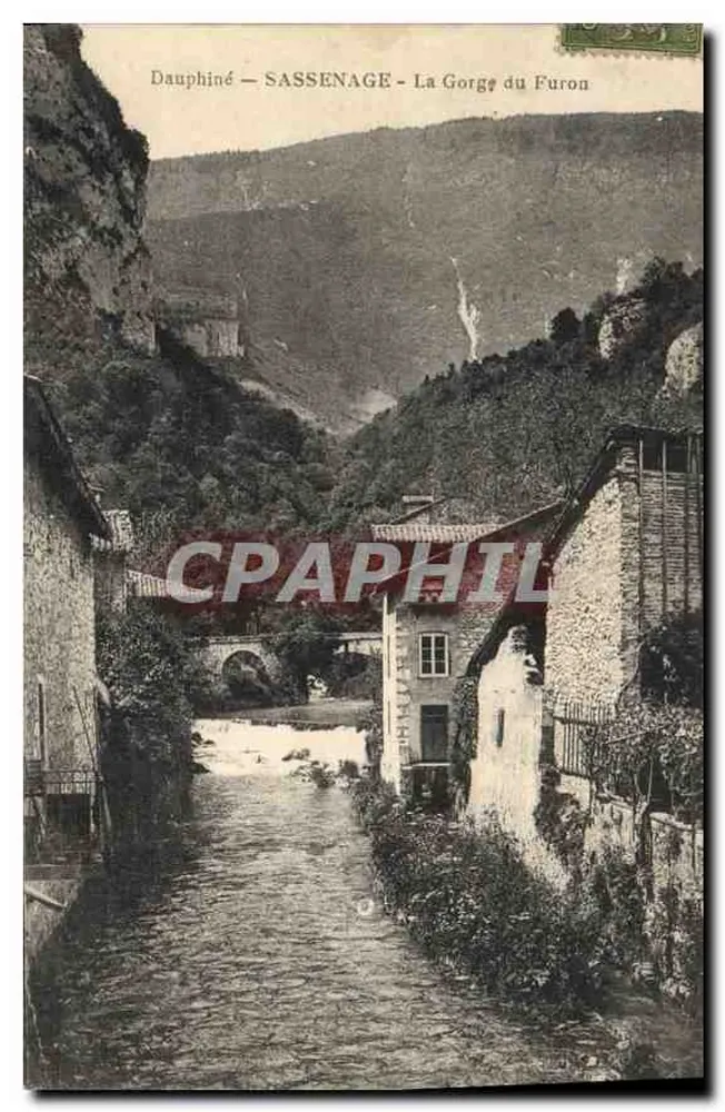 Dauphiné — SASSENAGE — La Gorge du Furon - Vorderseite